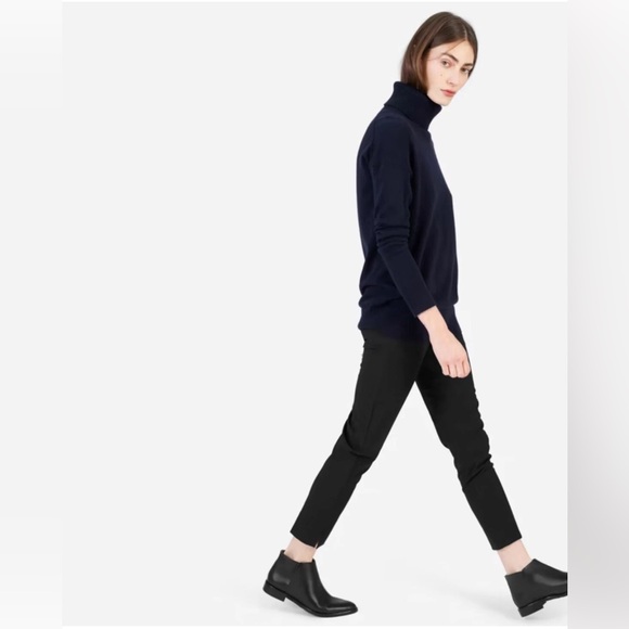 Everlane The Modern Black Leather Ankle Boot 9.5 - Picture 15 of 15